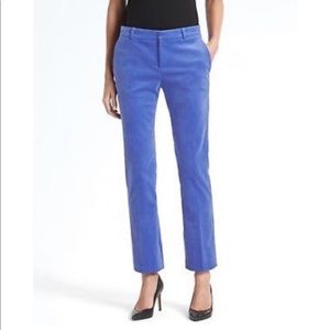 NWT Banana Republic Blue Corduroy Ryan Pant